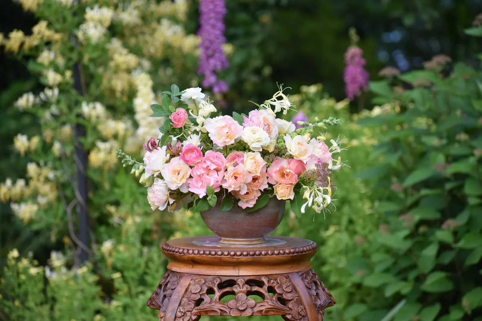 Double Play Big Bang® Spirea (Spiraea x) — Double Play Big Bang ® spirea does the landscape classic one better with the biggest; deadhead after flowering to