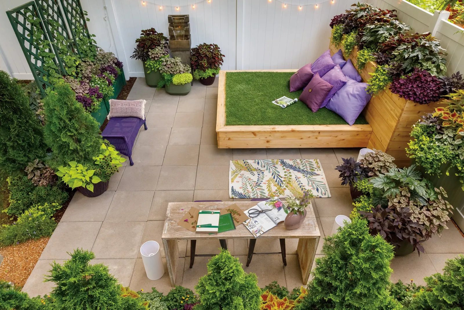 Lime Sweet Potato Vine (Ipomoea) — Pair it with robust petunias; its color reads fresh and vivid from a distance, image 114