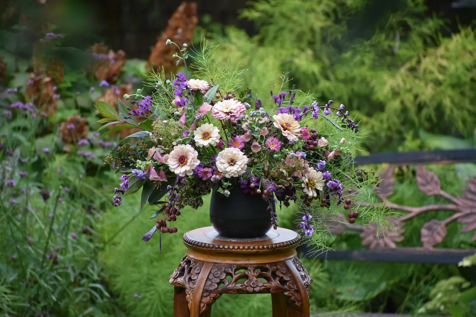 Little Quick Fire® Panicle Hydrangea (Hydrangea paniculata) — lacy presence that blends beautifully among perennials and other flowering shrubs