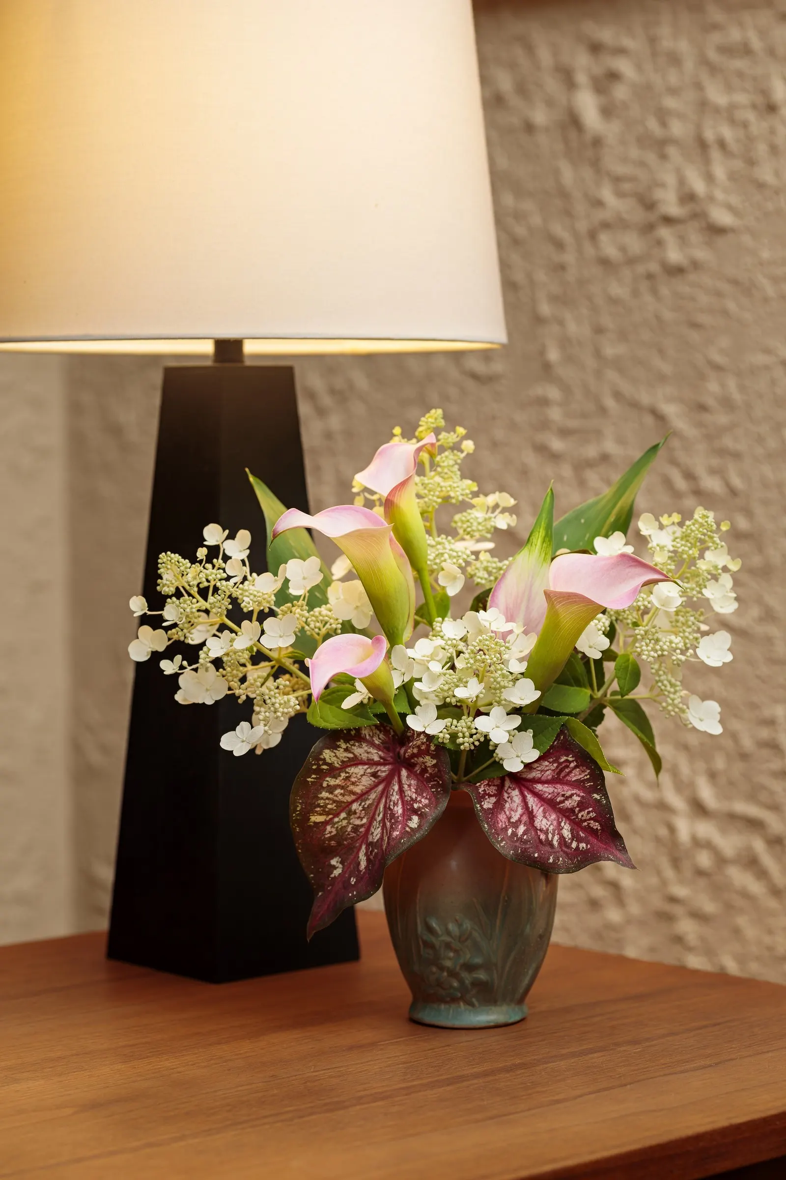 Quick Fire Fab® Panicle Hydrangea (Hydrangea paniculata) — then blush bright pink and red from the base upward