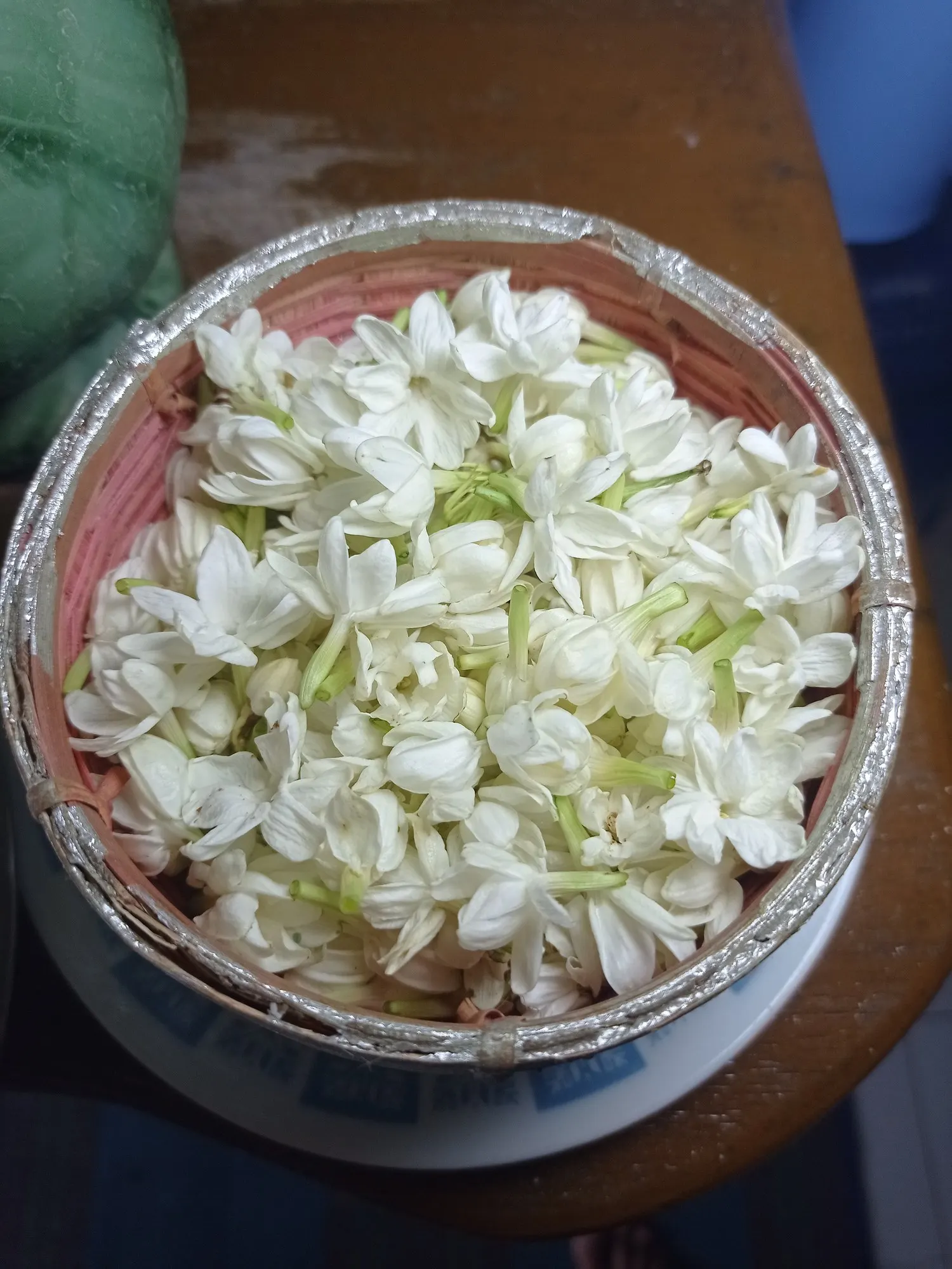 Arabian Jasmine (Jasminum sambac) — It performs best in USDA hardiness zones 9 through 11